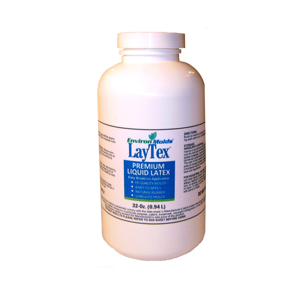 EnvironMolds LayTex Liquid Latex Mold Making Rubber 32-OZ
